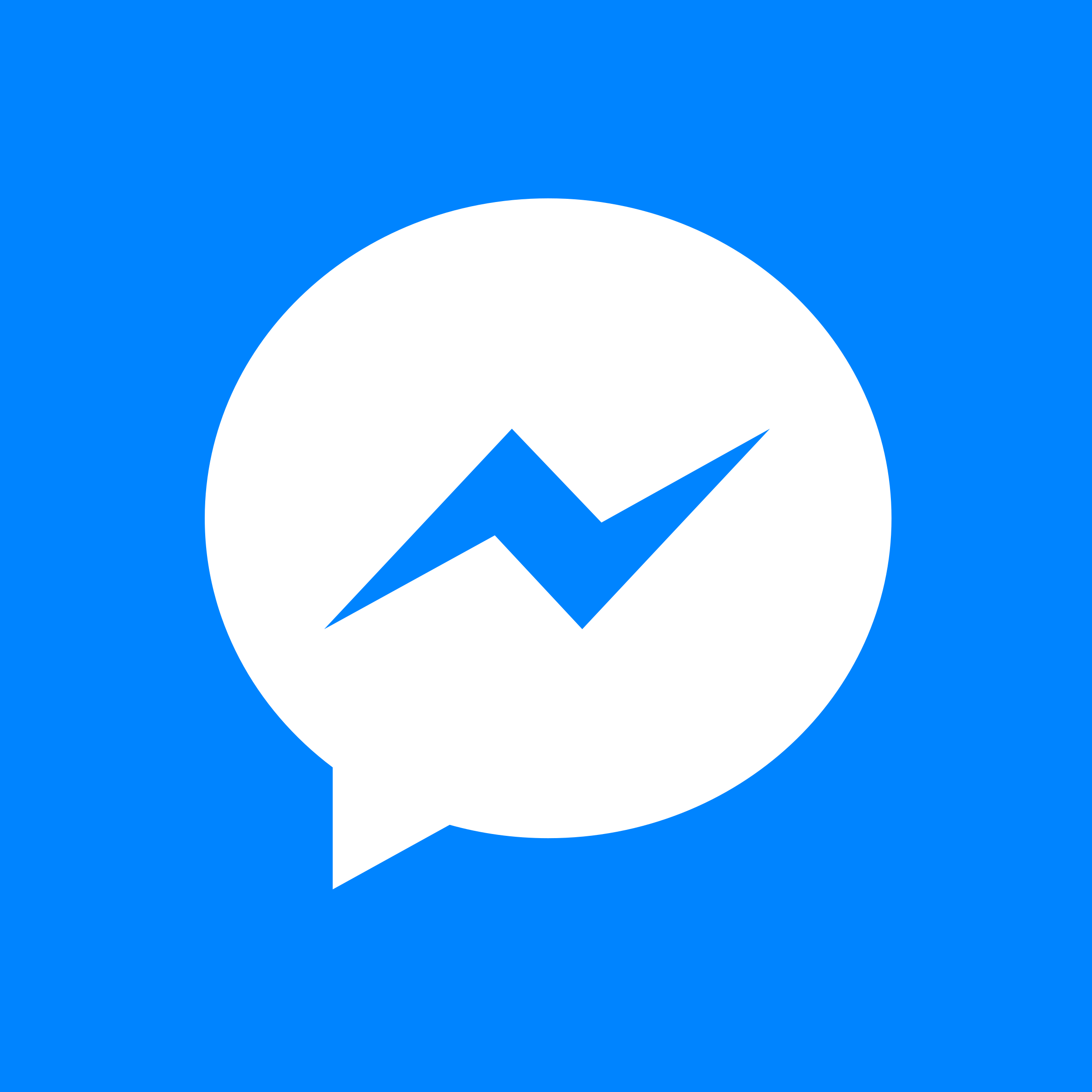 Logo de Facebook Messenger