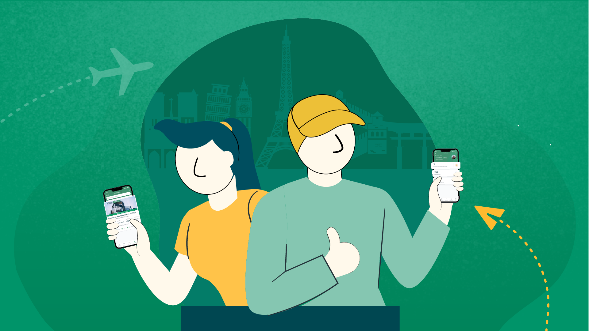 Tecnología inmobiliaria en aplicaciones móviles