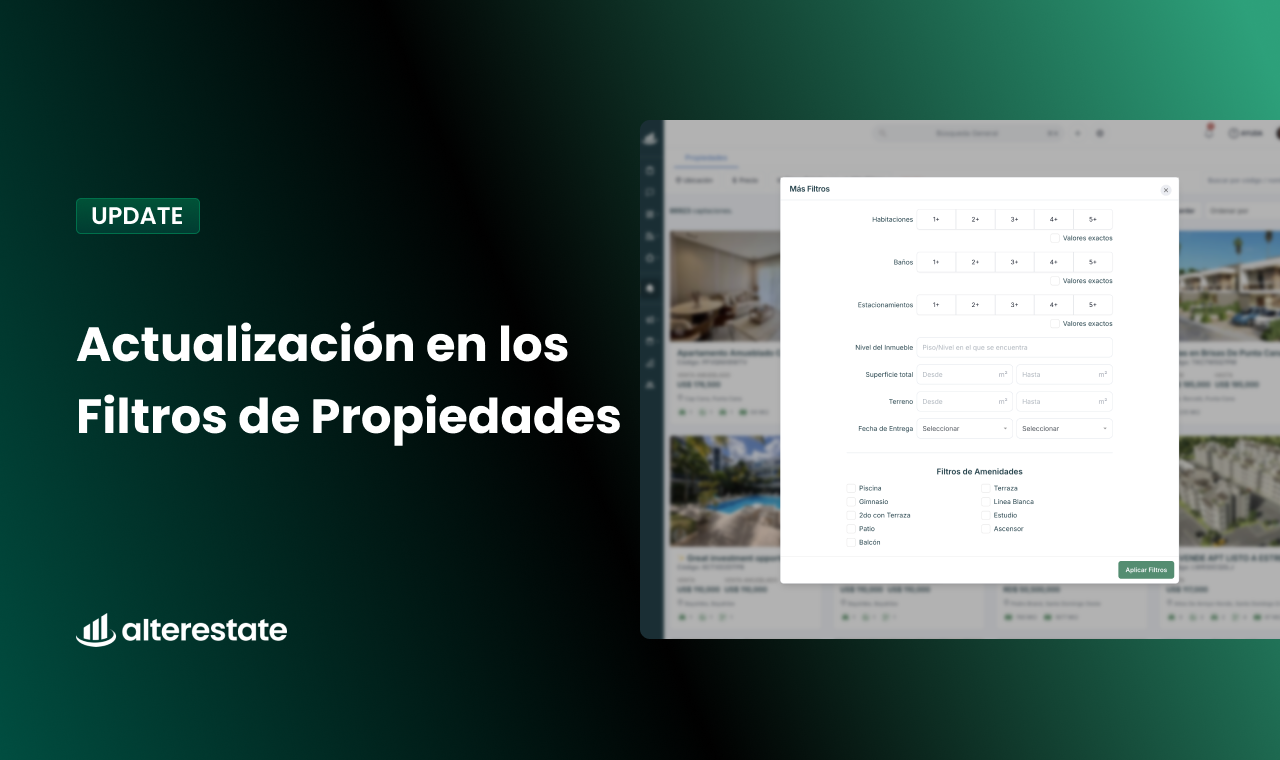 Simplificamos los Filtros de Propiedades